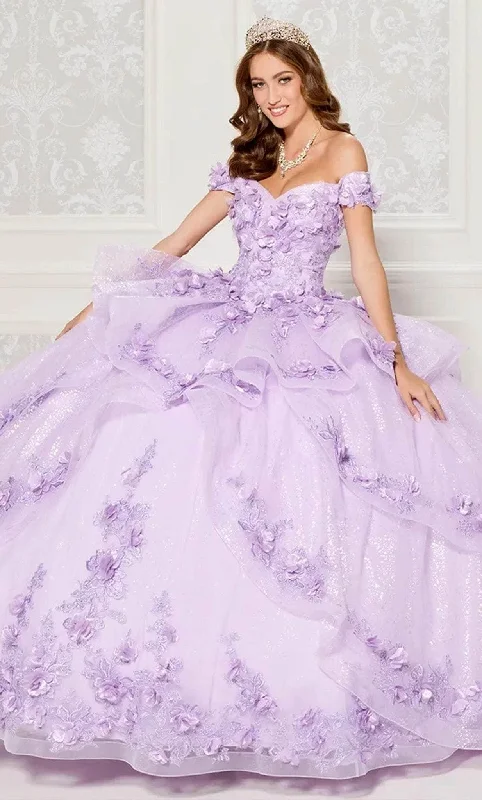 Princesa by Ariana Vara PR30113 - Sweetheart Appliqued Ballgown